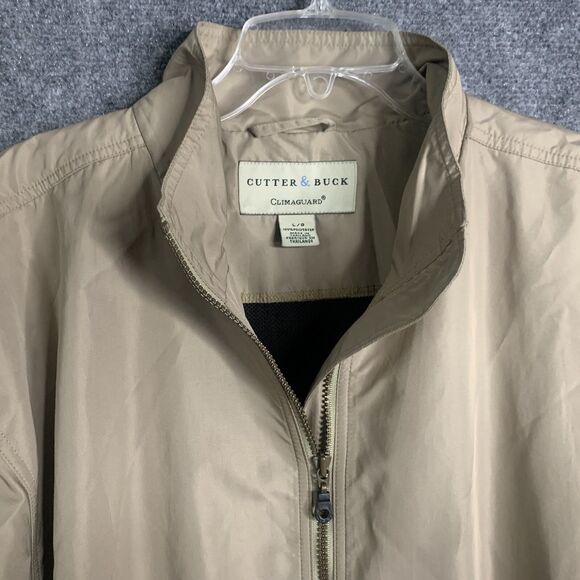 Cutter & Buck Light Wt Men’s Full Zip Jacket Sz L Climaguard Vented Zip Pockets - Picture 9 of 15